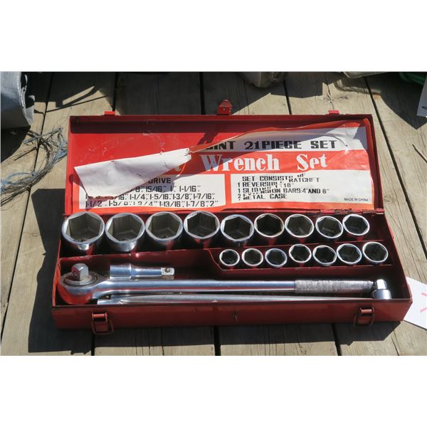 3/4" Socket & Ratchet Set - 20pc.