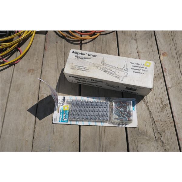 Alligator Rivets & Install Tool