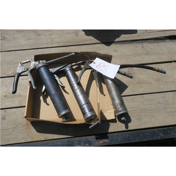 3 Grease Guns
