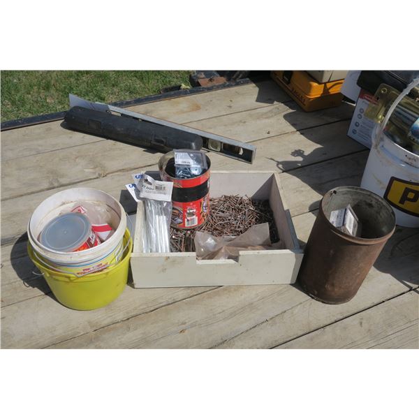 Assorted Screws, Nails, Etc.
