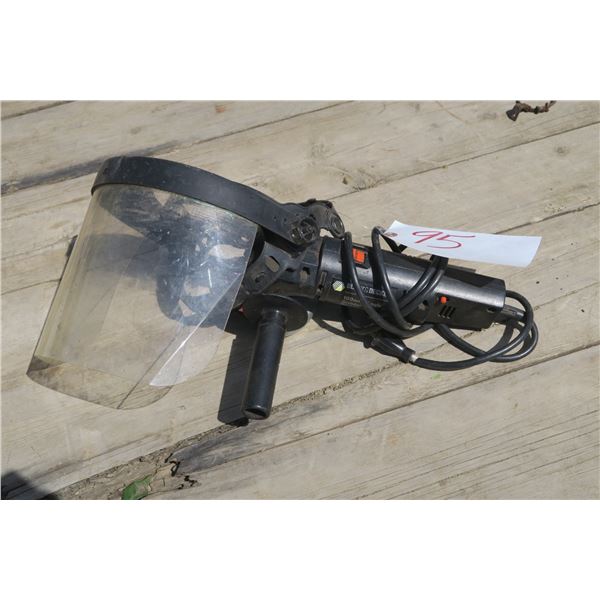 Grinder & Face Shield