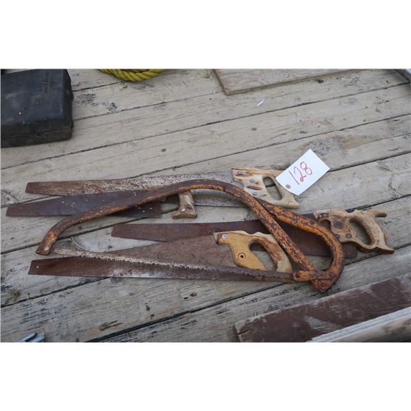 Lot of Hand Saws