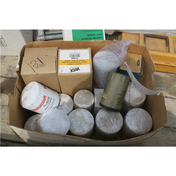 Box of Assorted Filters