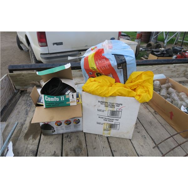 Shop Towels, Rags, Rain Jacket, Garbage Bags