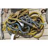 Image 1 : Lot of Tow Ropes & Hooks