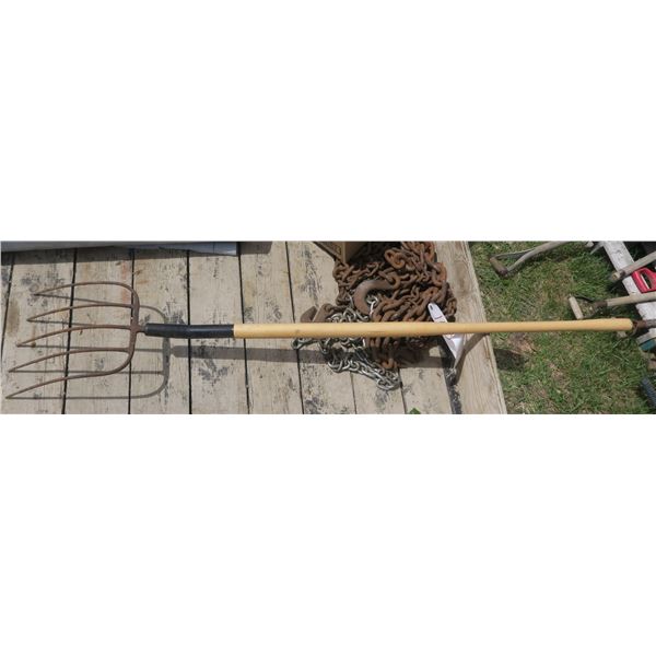 5 Tine Fork w/ New Handle