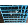 Image 4 : Steel Bolt Bin Complete with Contents - Nuts, Washers, Bolts - 42H x 35 1/2W in.