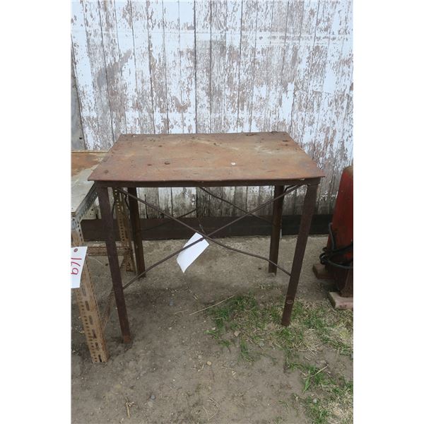 Welding Table - 30x21x32H in.