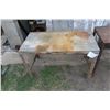 Image 2 : Metal Work Table - 24x48x30H in.