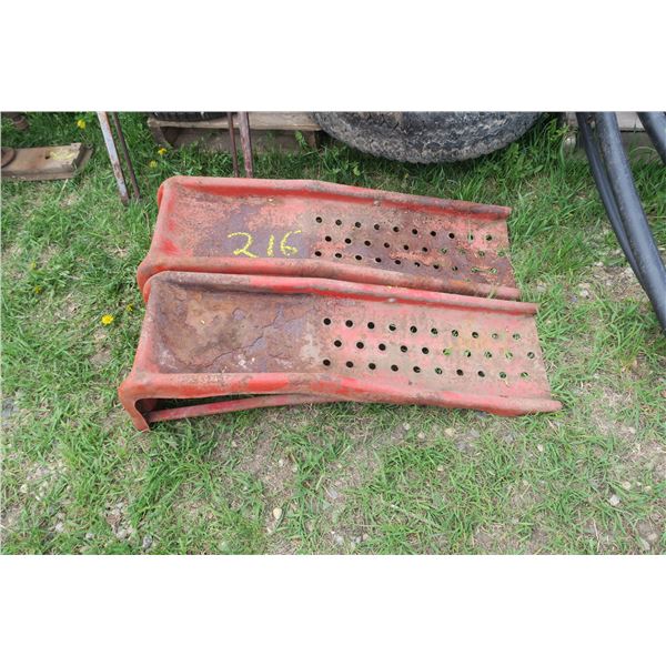 Set of Steel Car Ramps