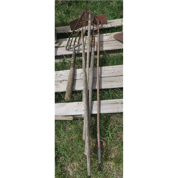 Garden Tools - Forks, Hoe, Rake, etc.
