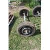 Image 3 : 42" Axle w/ Wheels & tires 125-70-16