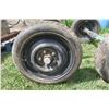 Image 4 : 42" Axle w/ Wheels & tires 125-70-16