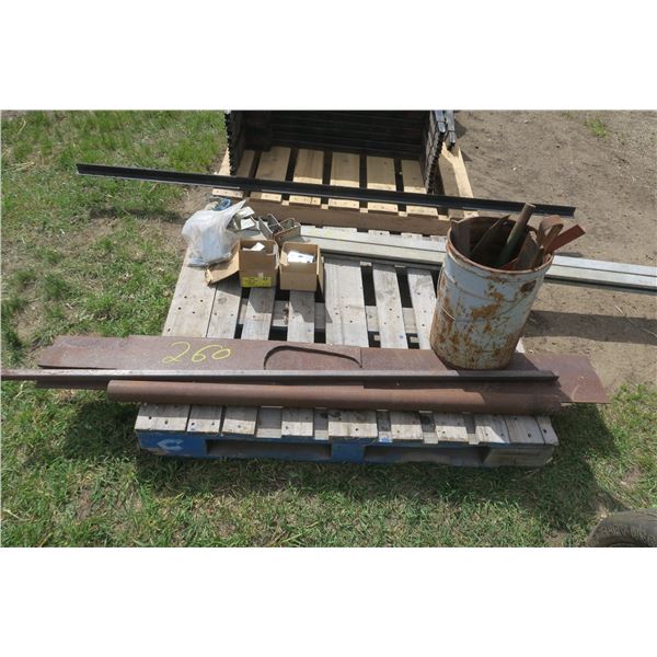 Assorted Steel Pieces & Plating