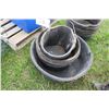 Image 2 : 5 Rubber Troughs & Rubber Pail