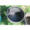 Image 4 : 3 Plastic Feed Tubs - Black