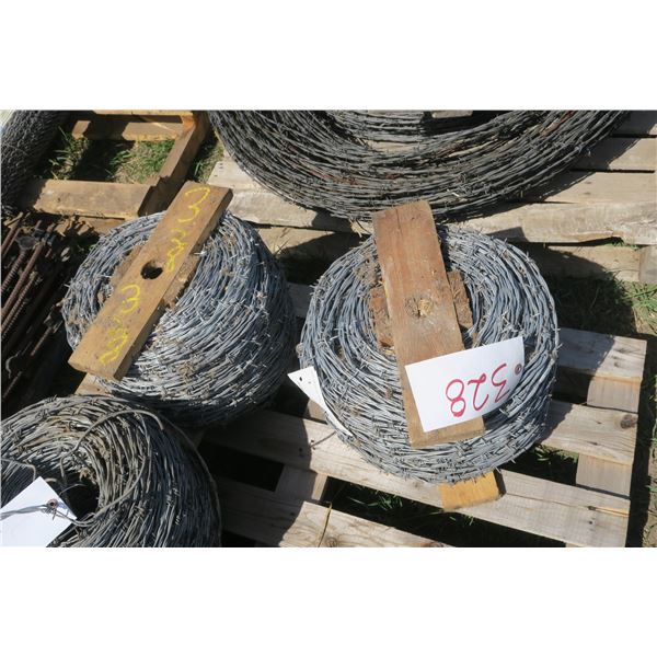 2 Rolls Barbed Wire