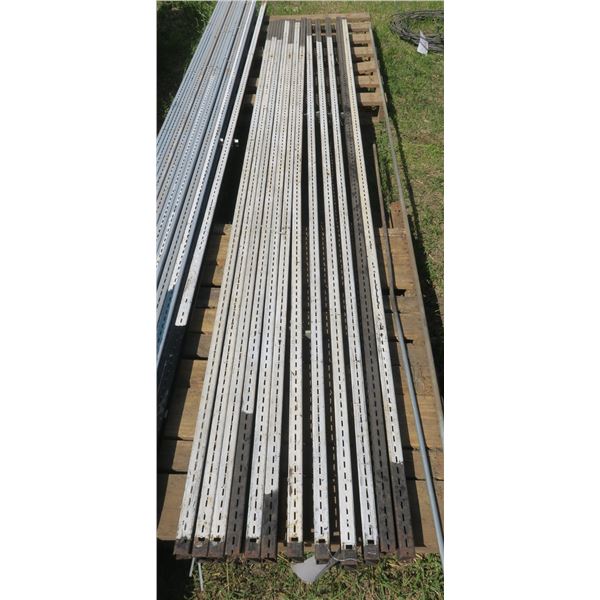 12 - 10ft. Metal Fence Posts