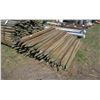 Image 2 : 98 - Treated Fence Posts 6ft x 2-3"