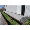Image 2 : Oil Pipe Feed Trough with Belting - 30ft
