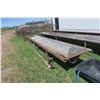 Image 3 : Oil Pipe Feed Trough with Belting - 20ft