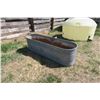 Image 2 : Galvanized Water Trough - 7ft. Long x 2ft.