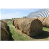 Image 1 : (Sell Price is 10 x Bid Amount) 10 - 12.5-13.5lbs  First Cut Brome Round Bales 5.5ft. Dia. Hard Core