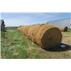 Image 2 : (Sell Price is 16 x Bid Amount) 16 12.5-13.5lbs  Straw Round Bales - 5.5ft. Dia. Hard Core
