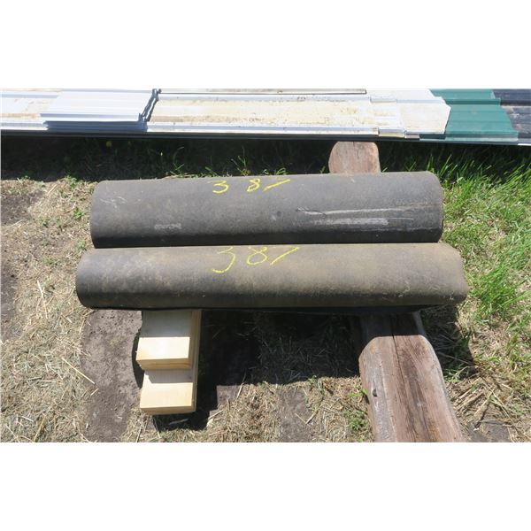 2 Rolls of Rolled Roofing