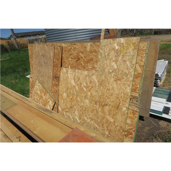 4 Full Sheets & Partial Sheets OSB