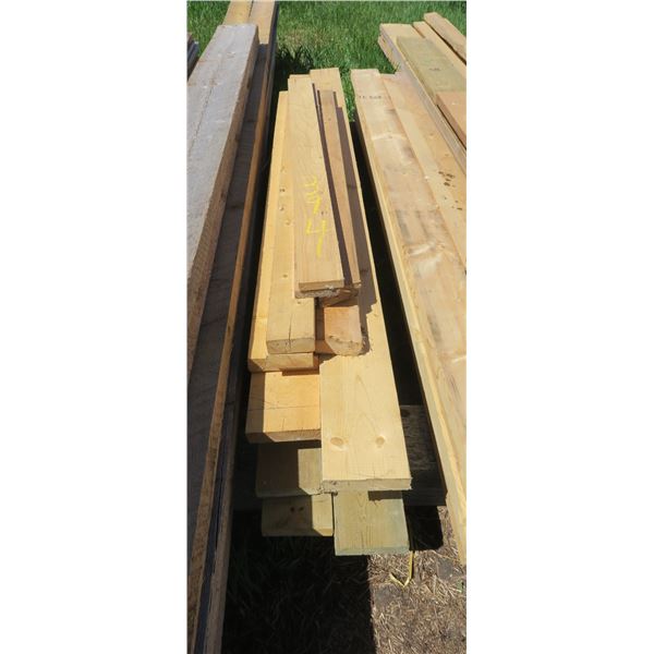 Various 2x6" & 2x4" Lumber 4-8ft. Lengths - Some Treated
