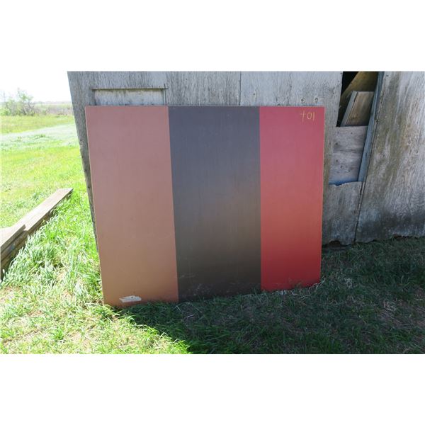 Wooden Arborite Table Top - 6x5ft.