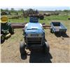 Image 3 : Ford LGT 145 Garden Tractor w/ Roto Tiller 36" & Belly Mount Mower 48"