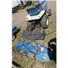 Image 6 : Ford LGT 145 Garden Tractor w/ Roto Tiller 36" & Belly Mount Mower 48"
