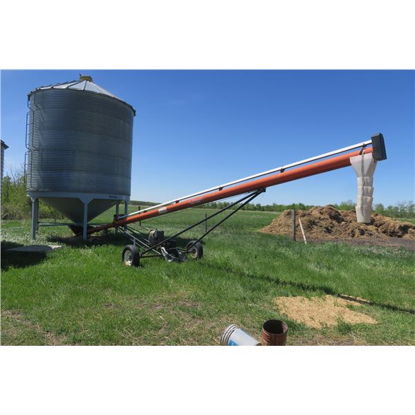 Lbrandt Grain Auger 35ft. X 7" - Kohler 16HP Electric Start