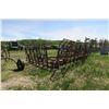 Image 9 : 36ft. Doepker Diamond Harrows - Hydraulic Ram