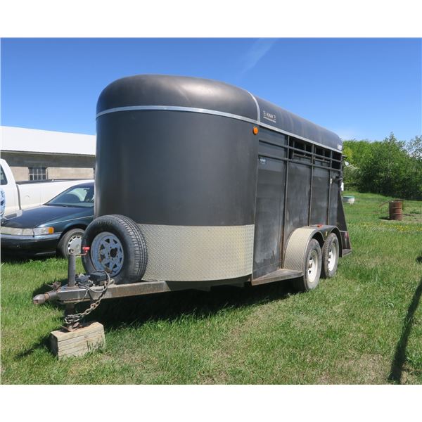 2009 Burgen 14ft. Horse Trailer - VIN: 2B9SE13B09D234580