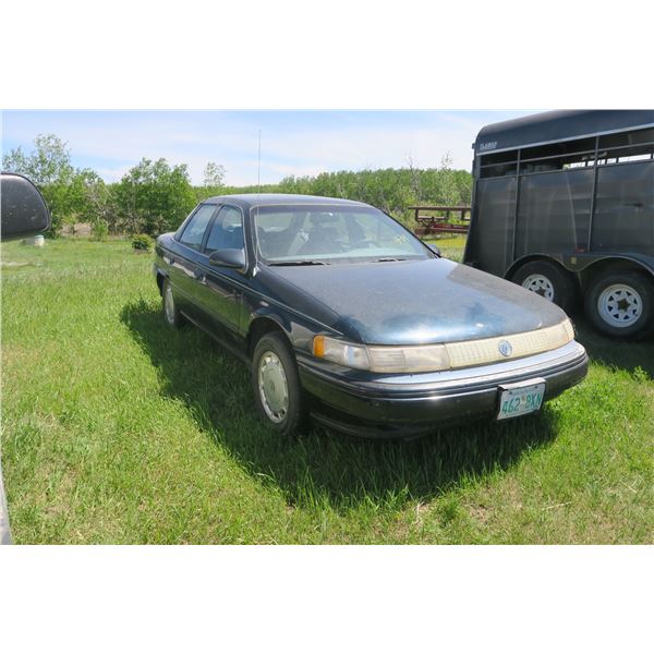 1995 Mercury Sable - 150 000km - 1 Owner Sask Registered Runs and Drives - VIN: 1MELM50UXSG648424 - 