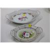 Image 3 : (2) Floral Dishes (one is stamped Bavaria Schumann)