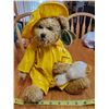 Image 1 : Vintage Bearington Collection 13" Donald Rainy Day Bear w/ Duck Raincoat & Hat