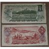 Image 2 : 1973 One Dollar & 1974 Two Dollar Notes