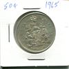 Image 1 : 1965 Canada Silver 50 Cents