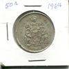 Image 1 : 1964 Canada Silver 50 Cents