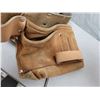 Image 3 : Handymans leather tool belt & old hack saw