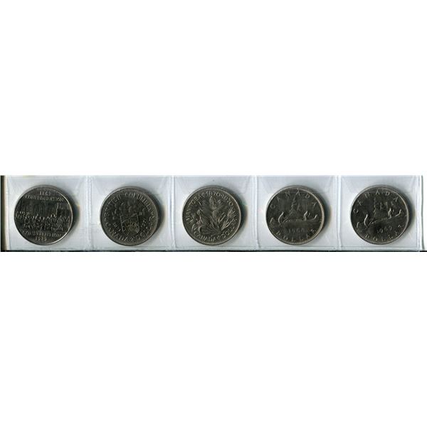 5 Canada Nickel Dollars