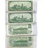 Image 5 : Set of (7) Canadian One Dollar Bills (Years: 1937,1954, 1967, 1973,)