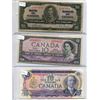 Image 2 : Set of (5) Canadian Ten Dollar Bills (Years: 1937, 1954, 1971, 1989, 2001)