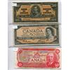 Image 2 : Set of (5) Canadian Fifty Dollar Bills (Years: 1937, 1954, 1975, 1988, 2004)