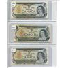 Image 8 : Lot of (21) Assorted Canadian One Dollar Bills (Years: All 1973)