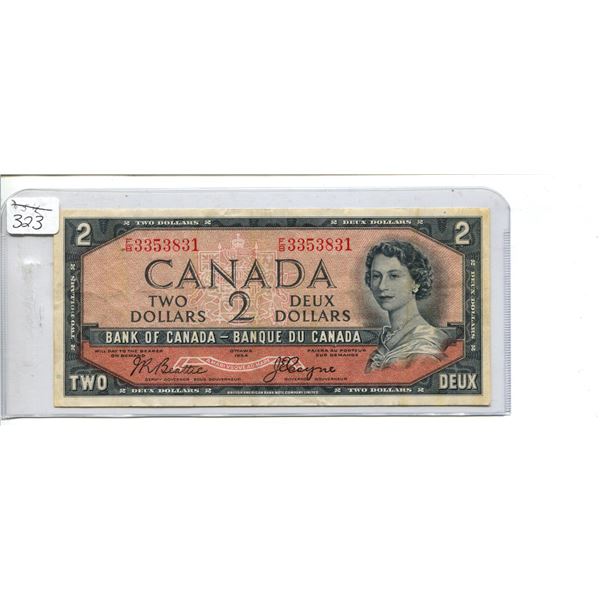 1954 Canadian $2 Bill (3353831)